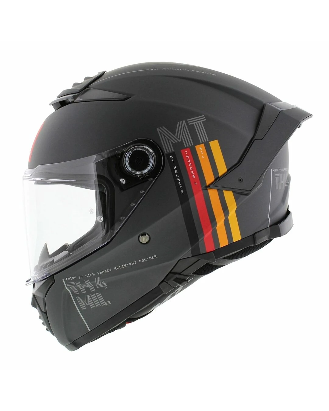 Каска MT THUNDER 4 SV MIL C2 MATT GRAY