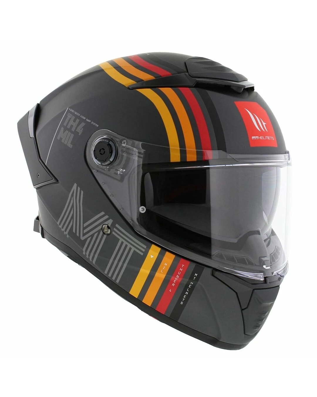 Каска MT THUNDER 4 SV MIL C2 MATT GRAY