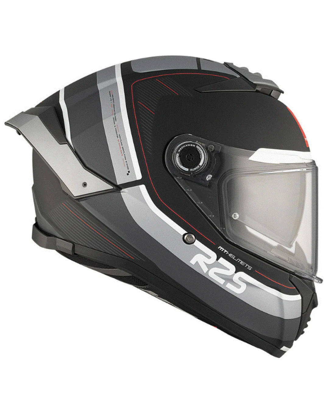 Каска MT THUNDER 4 SV R25 B2 BLACK/GRAY