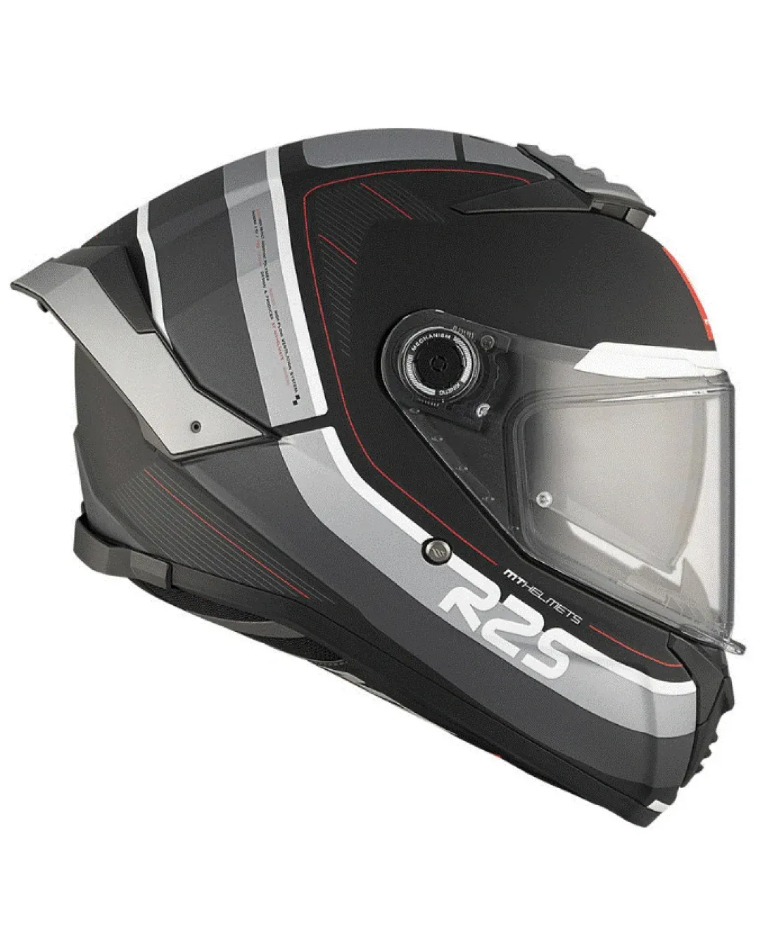 Каска MT THUNDER 4 SV R25 B2 BLACK/GRAY