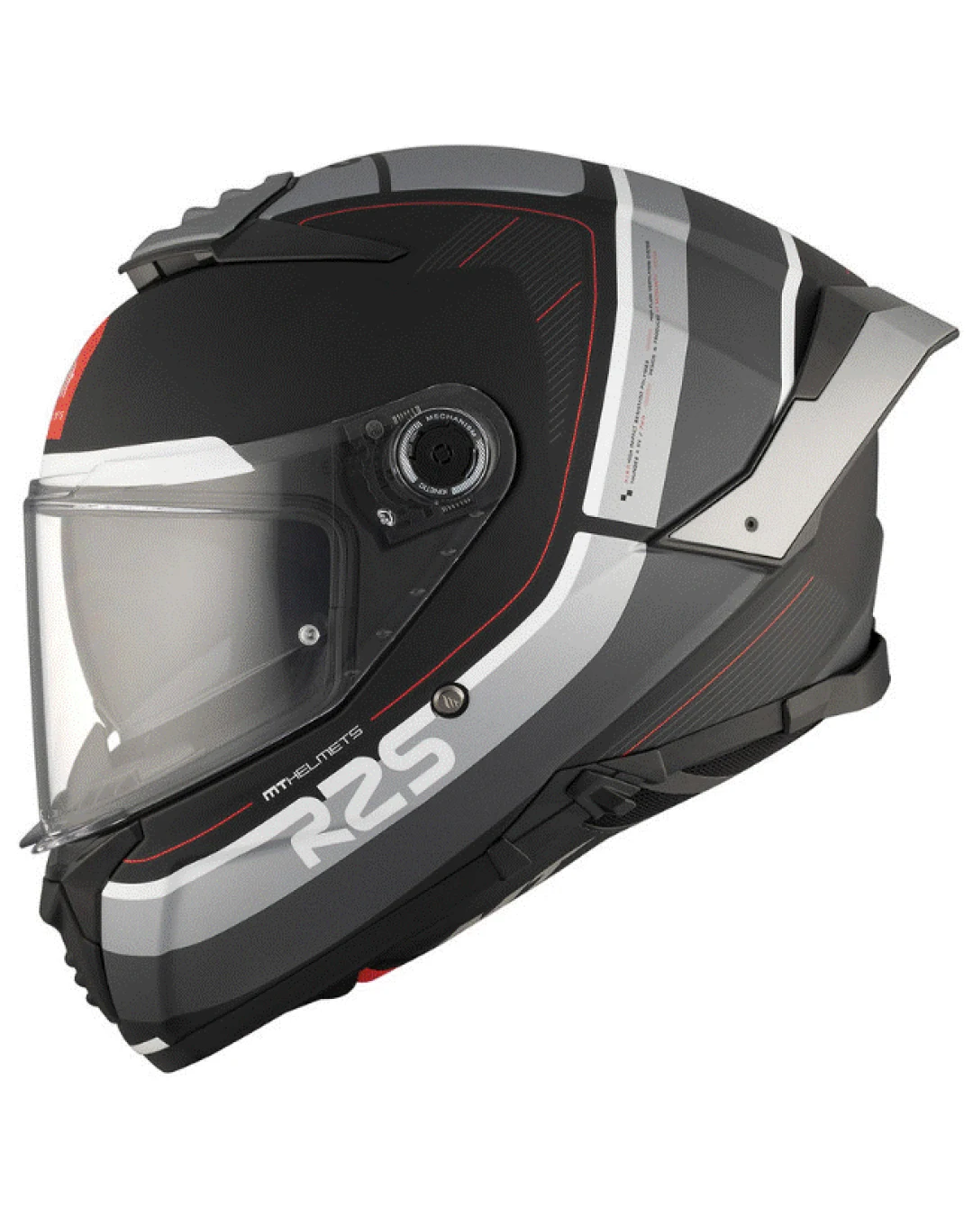 Каска MT THUNDER 4 SV R25 B2 BLACK/GRAY