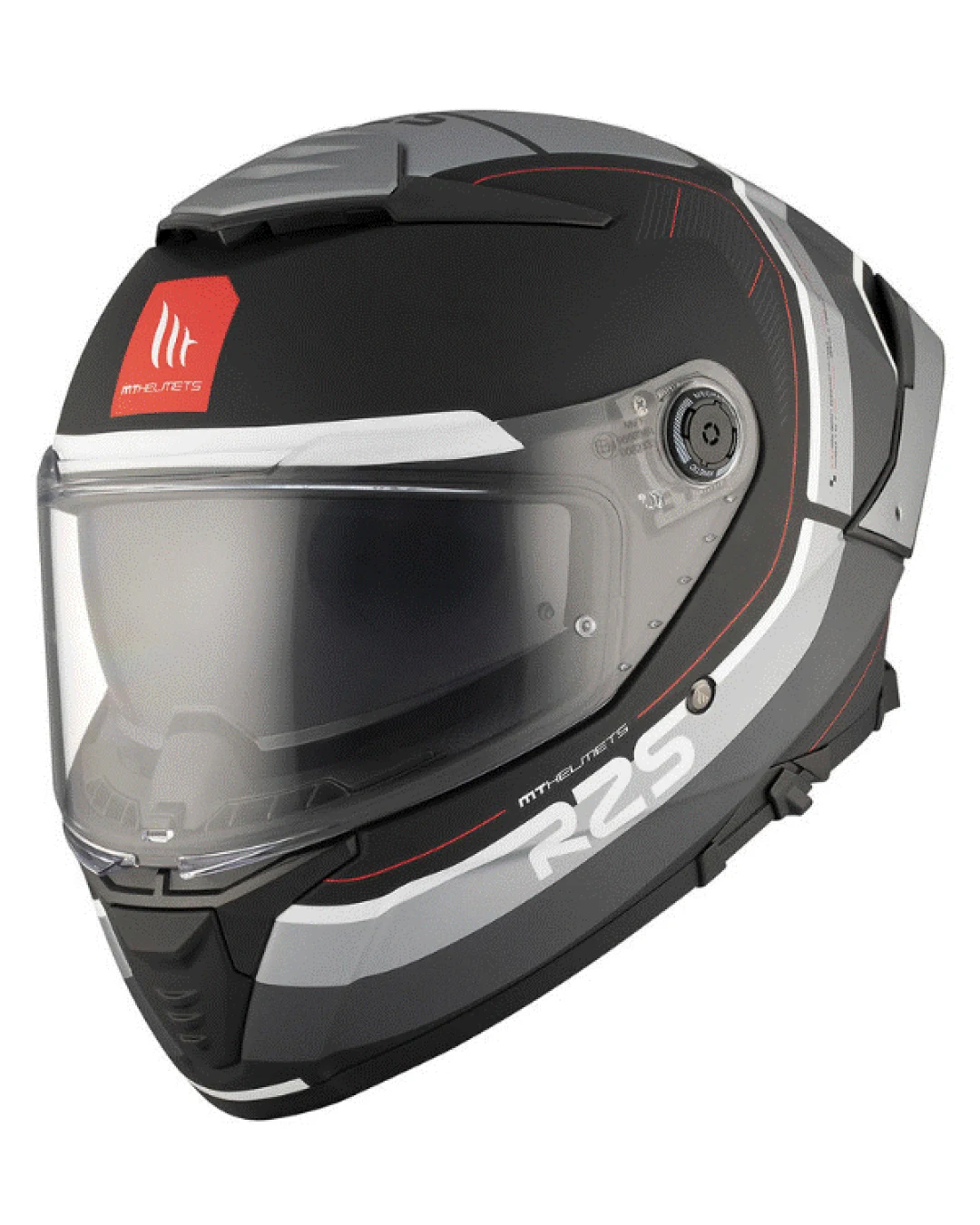 Каска MT THUNDER 4 SV R25 B2 BLACK/GRAY