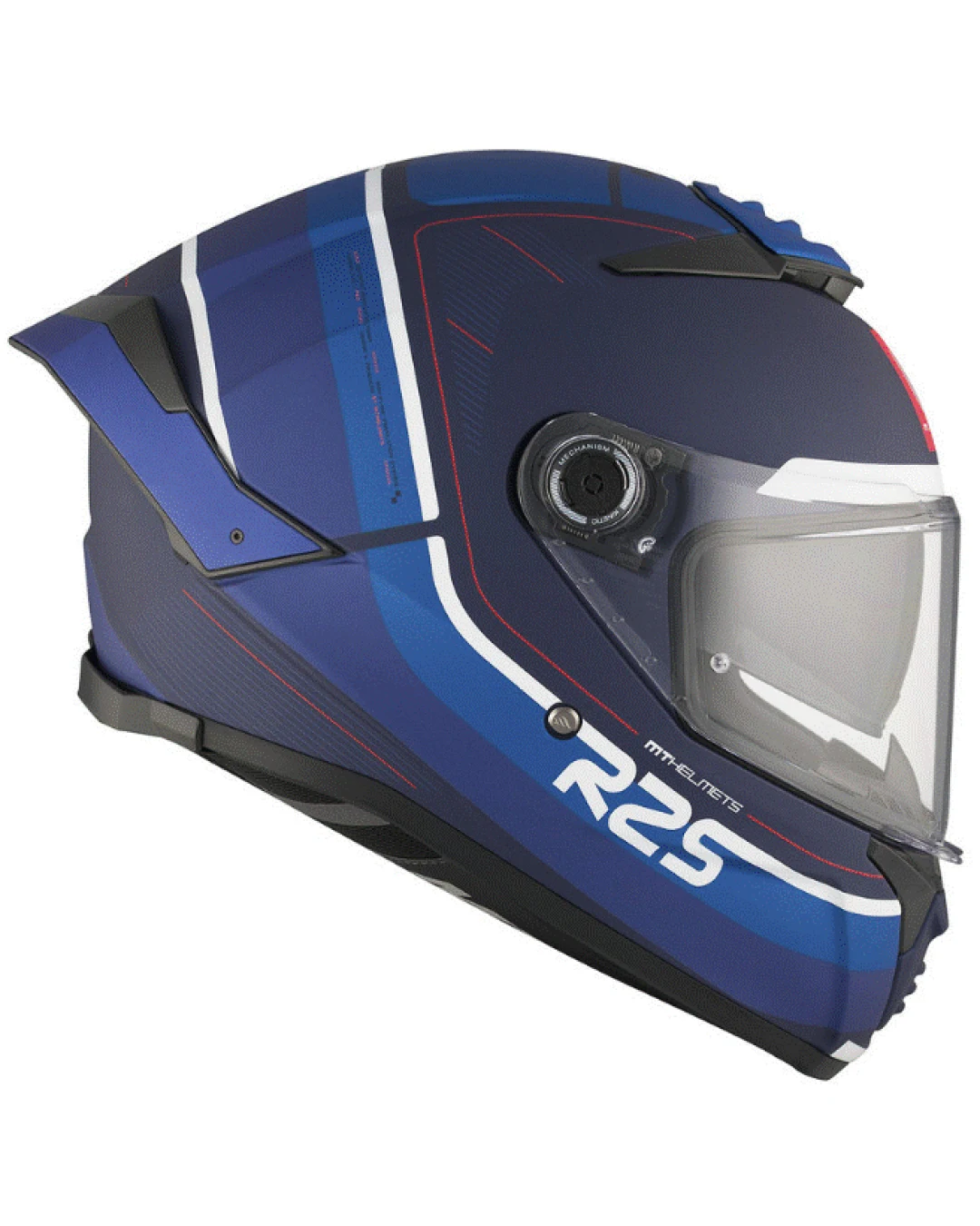 Каска MT THUNDER 4 SV R25 C7 MATT BLUE