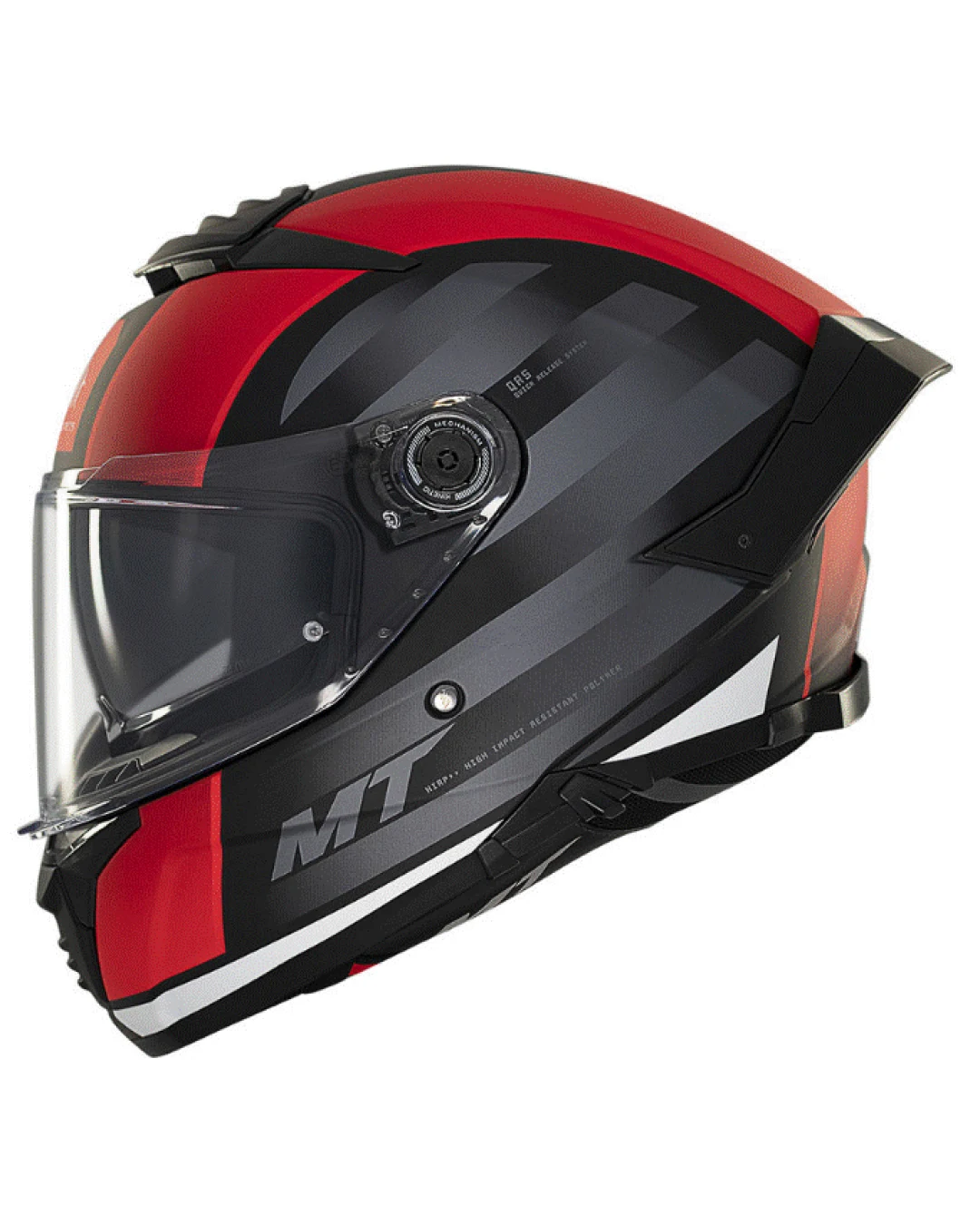 Каска MT THUNDER 4 SV TREADS B5 MATT GREY/RED