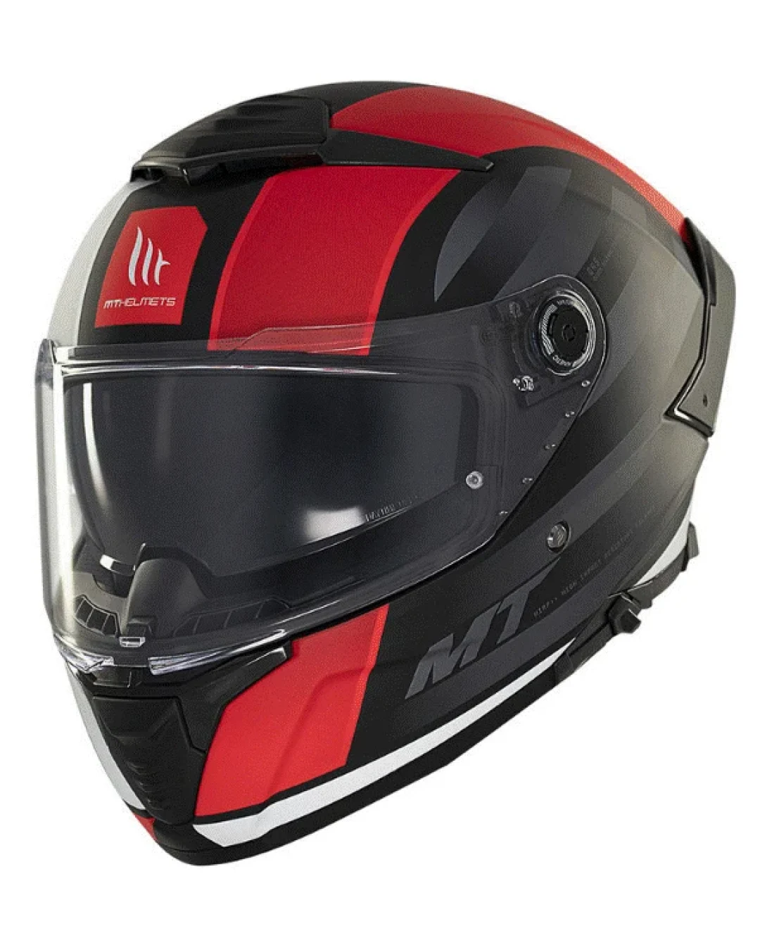 Каска MT THUNDER 4 SV TREADS B5 MATT GREY/RED