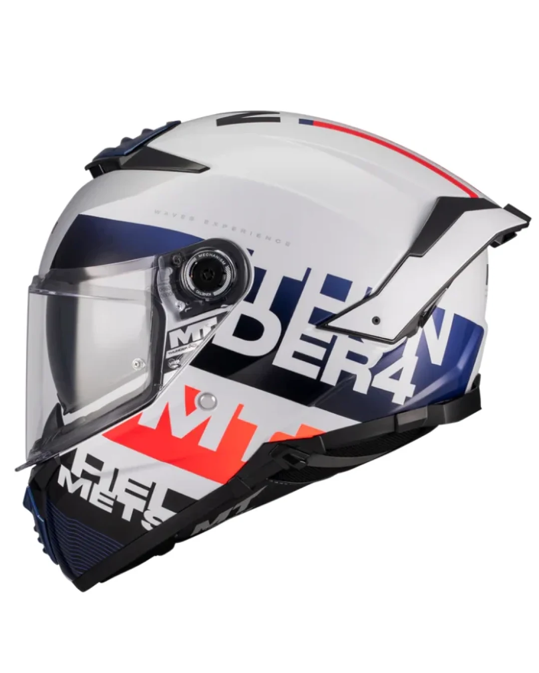 Каска MT THUNDER 4 SV WAVES A17 GLOSS