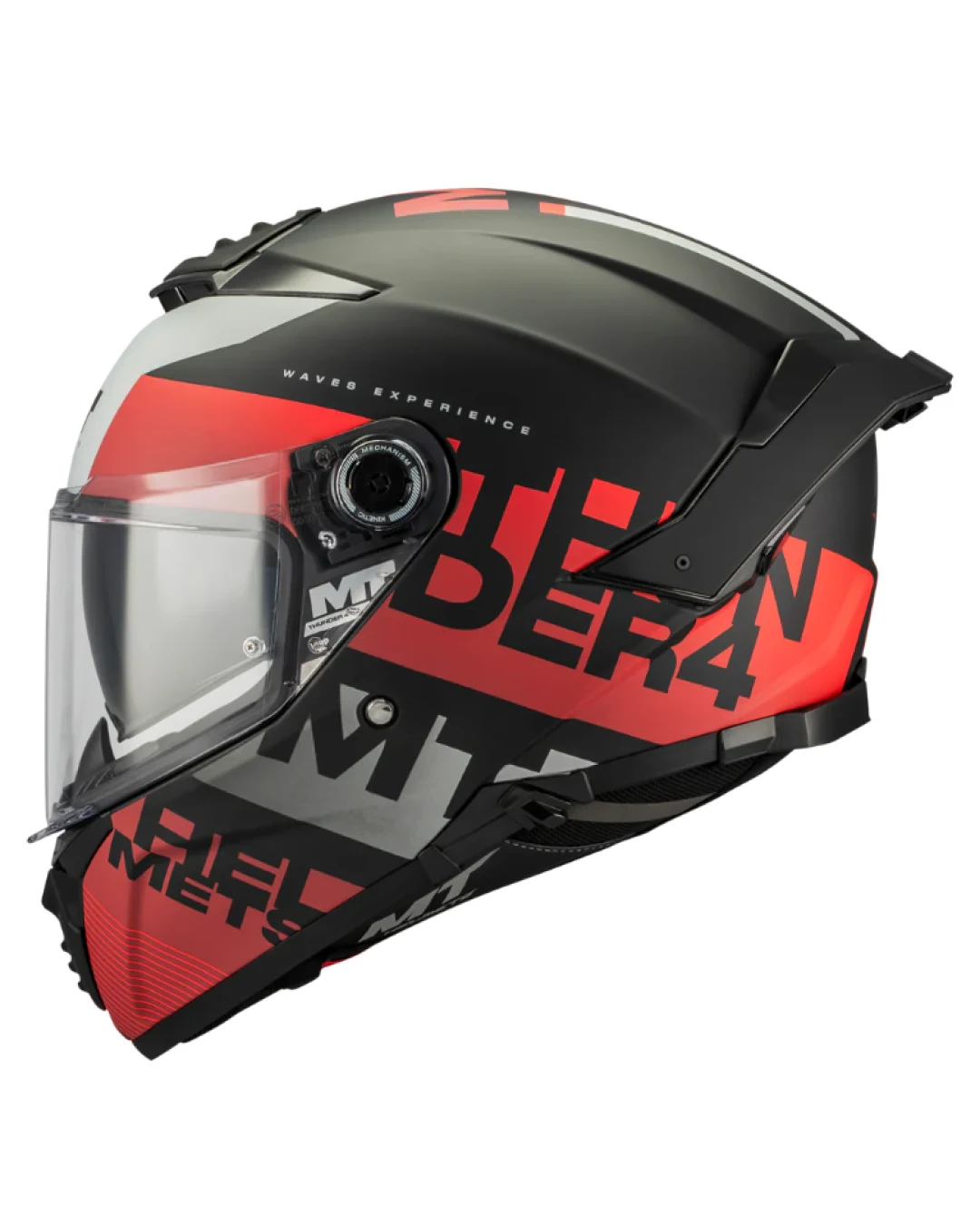 Каска MT THUNDER 4 SV WAVES B5 MATT