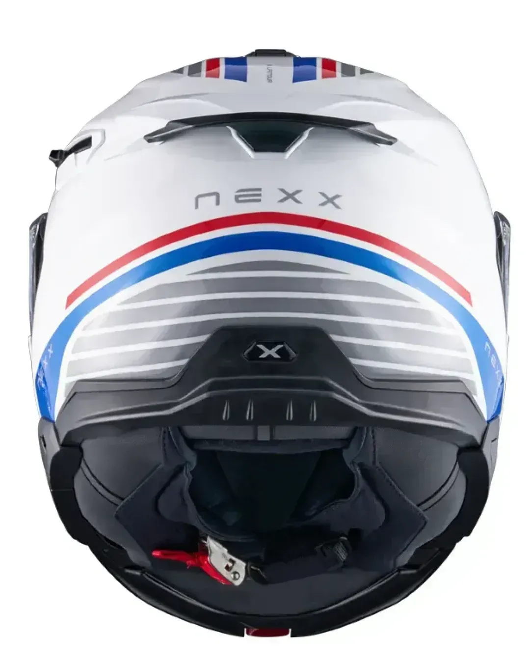 Каска NEXX X.LIFETOUR FLIP UP GLOBE WHITE BLUE
