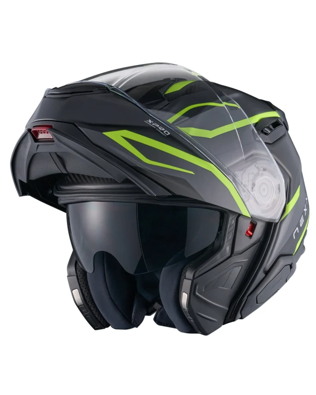 Каска NEXX X.LIFETOUR FLIP UP PRO MILE NEON GRAY