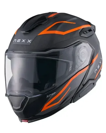 Каска NEXX X.LIFETOUR FLIP UP PRO MILE ORANGE GRAY