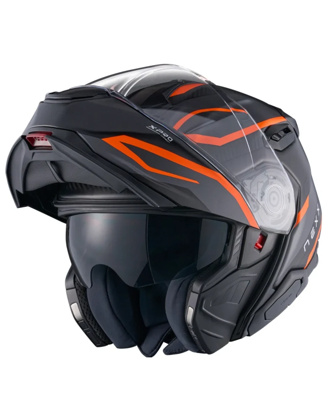 Каска NEXX X.LIFETOUR FLIP UP PRO MILE ORANGE GRAY