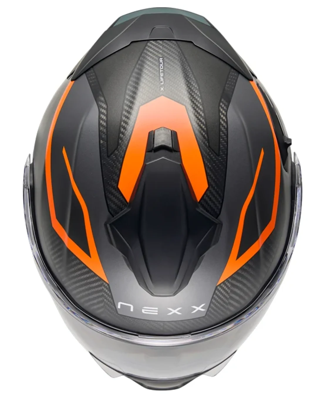 Каска NEXX X.LIFETOUR FLIP UP PRO MILE ORANGE GRAY