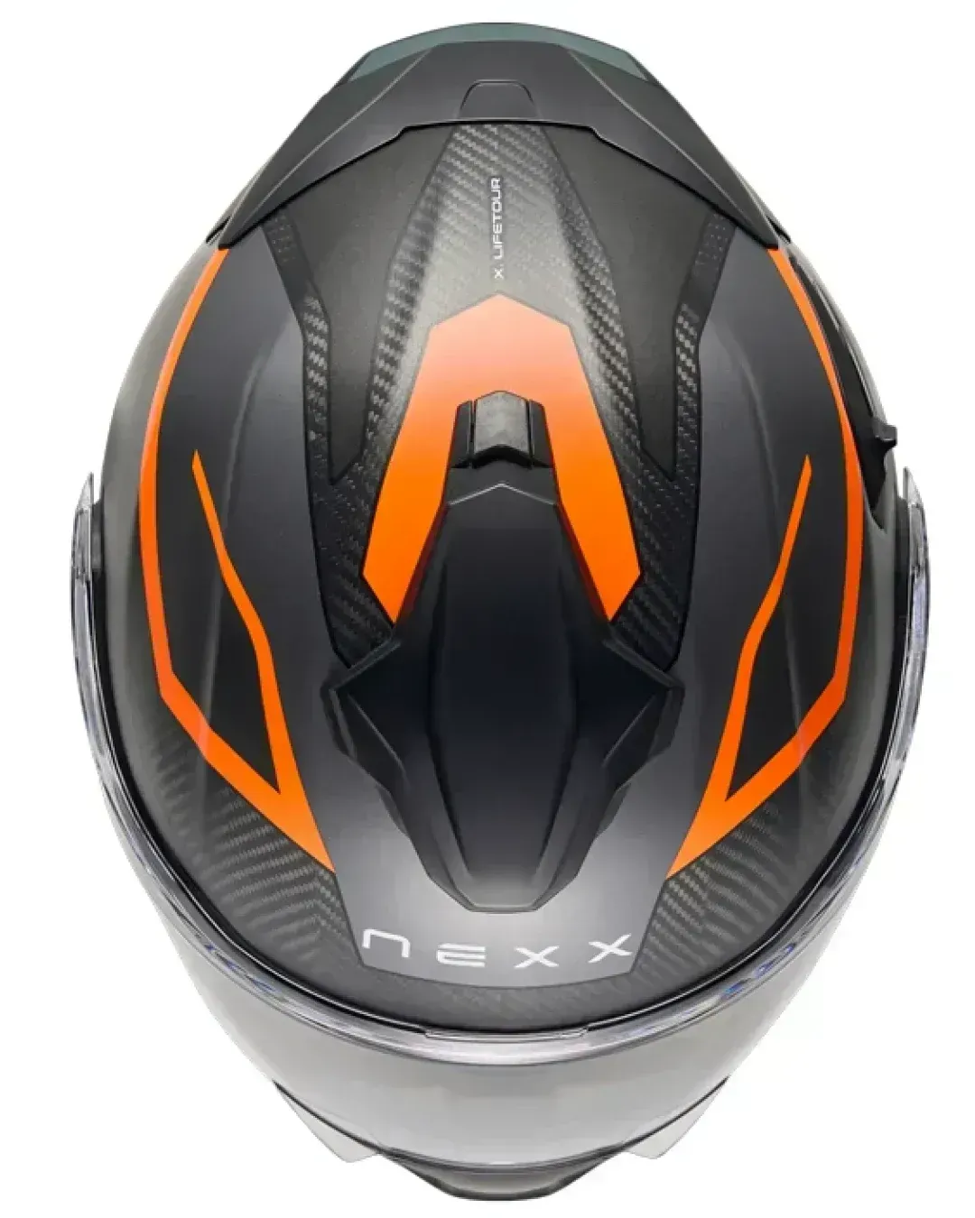 Каска NEXX X.LIFETOUR FLIP UP PRO MILE ORANGE GRAY