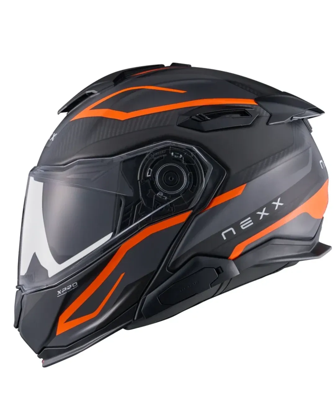 Модуларна каска NEXX X.LIFETOUR PRO Mile Orange Gray 