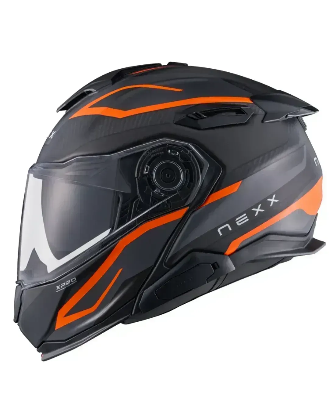 Модуларна каска NEXX X.LIFETOUR PRO Mile Orange Gray 