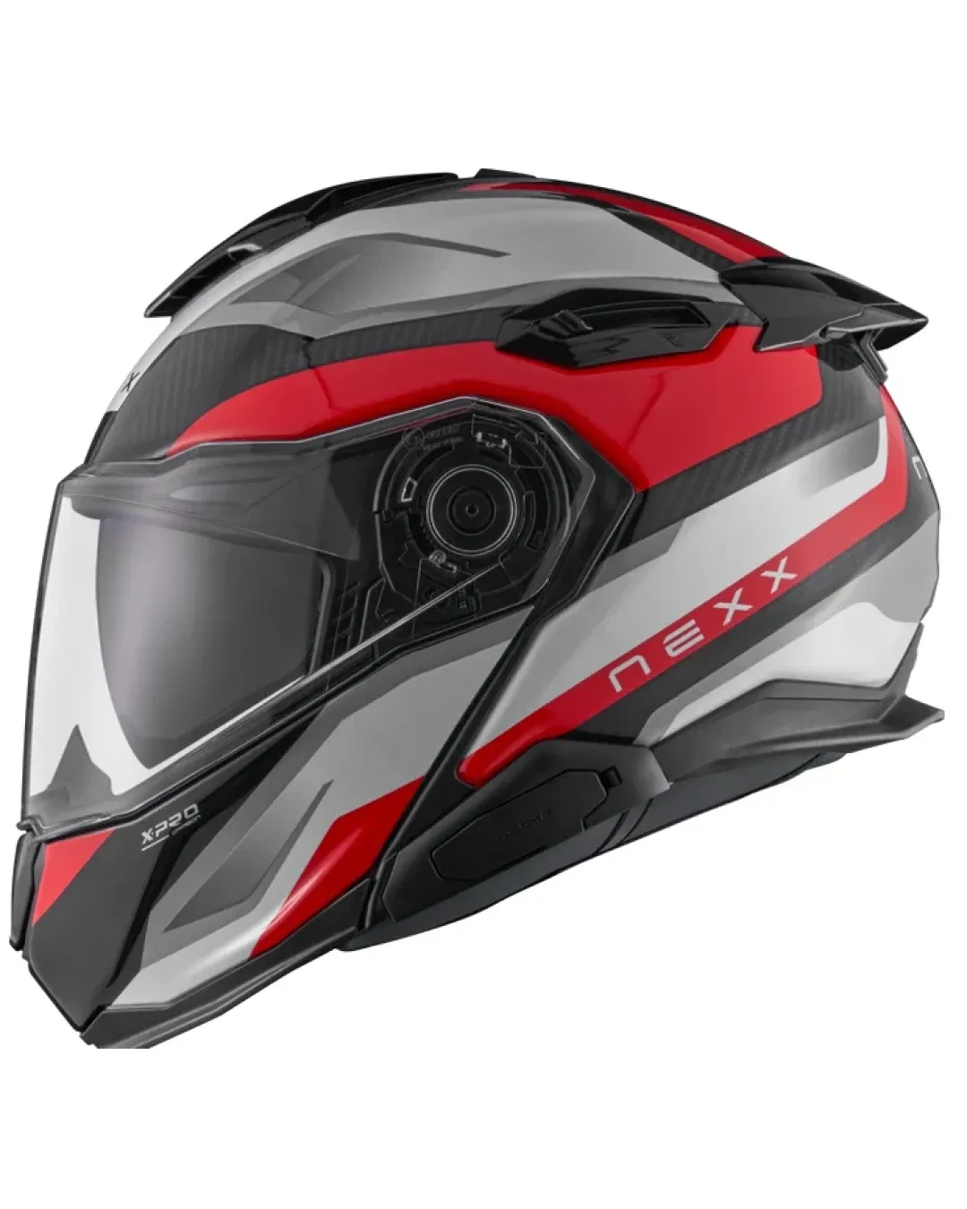 Модуларна каска NEXX X.LIFETOUR PRO Mile White Red