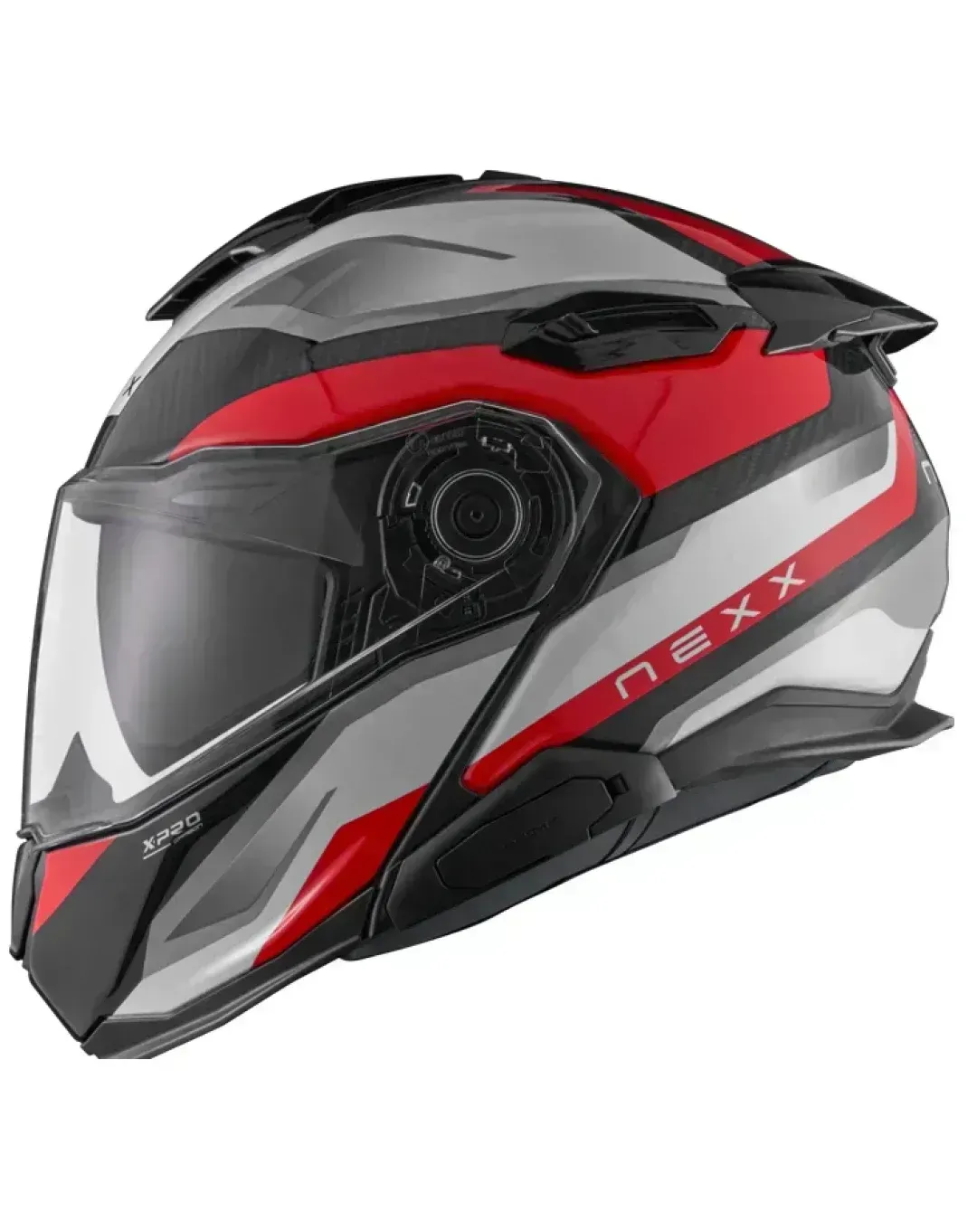 Модуларна каска NEXX X.LIFETOUR PRO Mile White Red