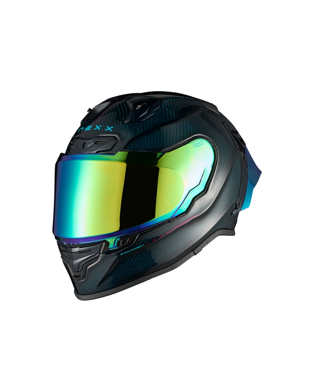 Каска NEXX X.R3R HADAL CARBON BLUE TEAL