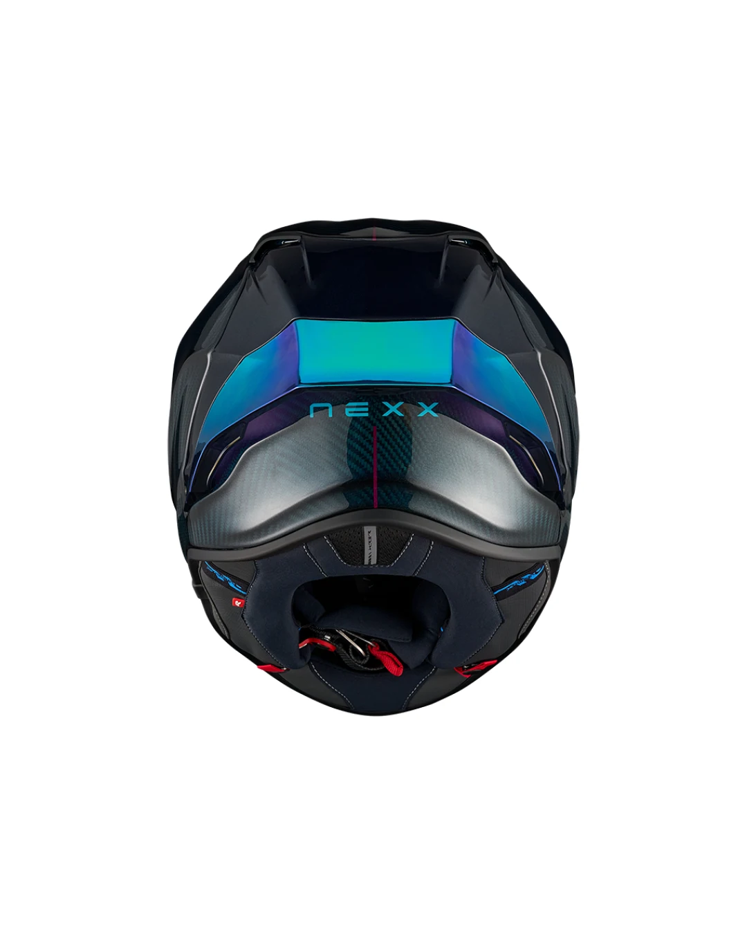 Каска NEXX X.R3R HADAL CARBON BLUE TEAL