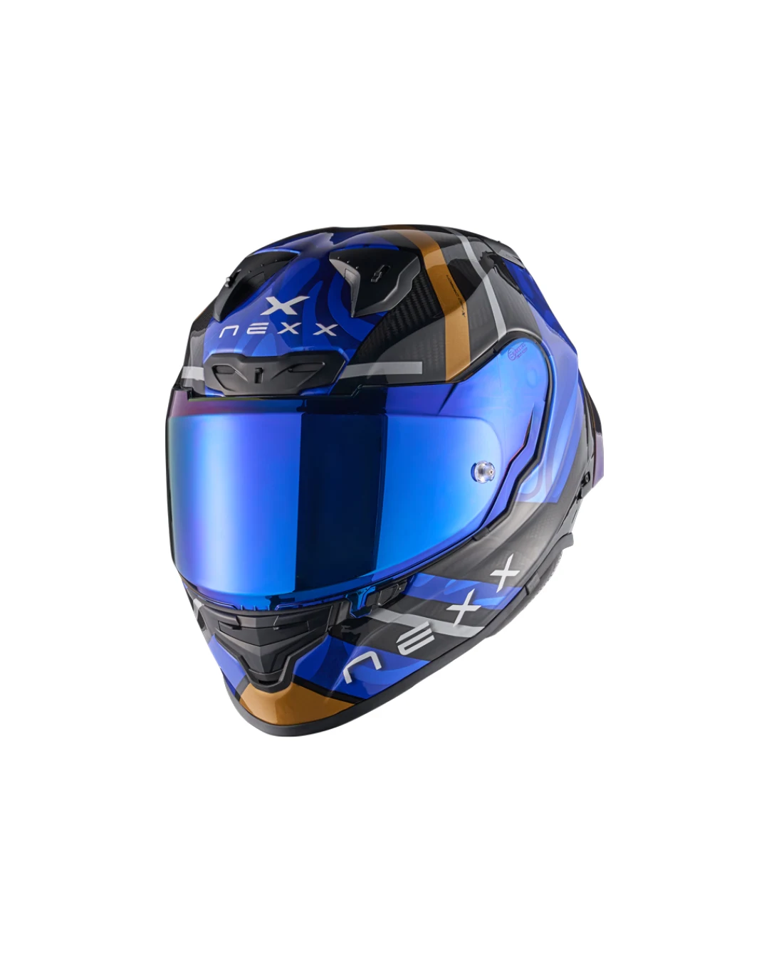 Каска NEXX X.R3R SWIRL DEEP BLUE