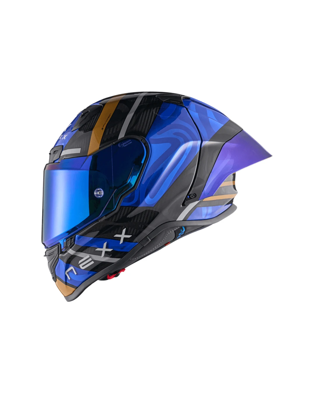 Каска NEXX X.R3R SWIRL DEEP BLUE