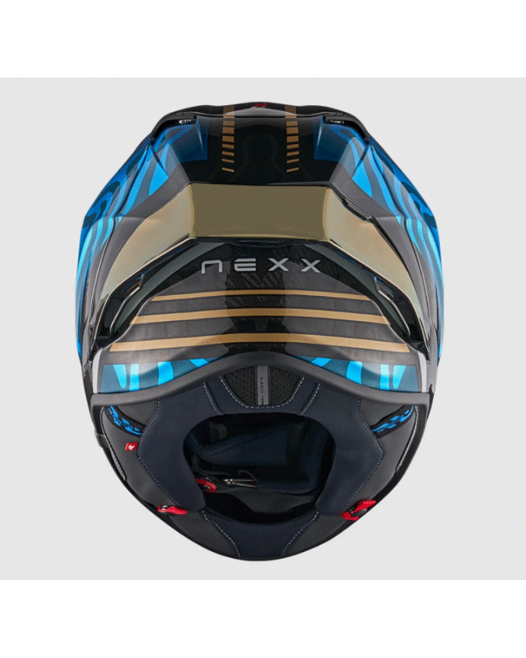 Каска NEXX X.R3R SWIRL SKY BLUE
