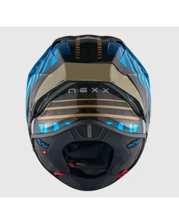 Каска NEXX X.R3R SWIRL SKY BLUE