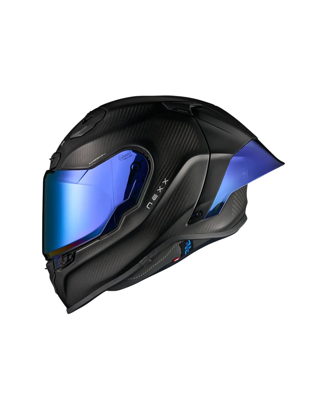 Каска NEXX X.R3R  ZERO PRO 2 CARBON BLUE MATT