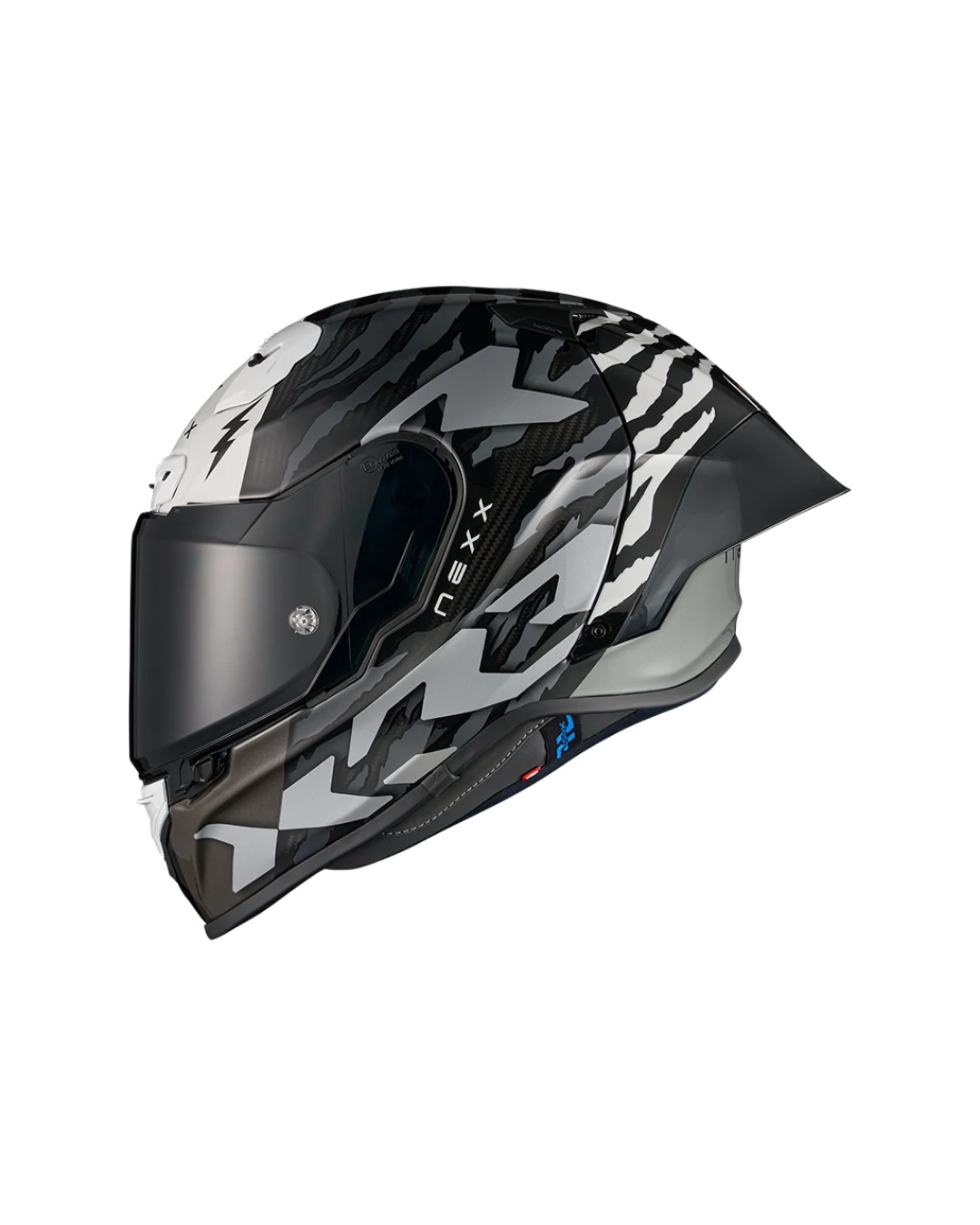 Каска NEXX X.R3R ZIGER BLACK/GREY