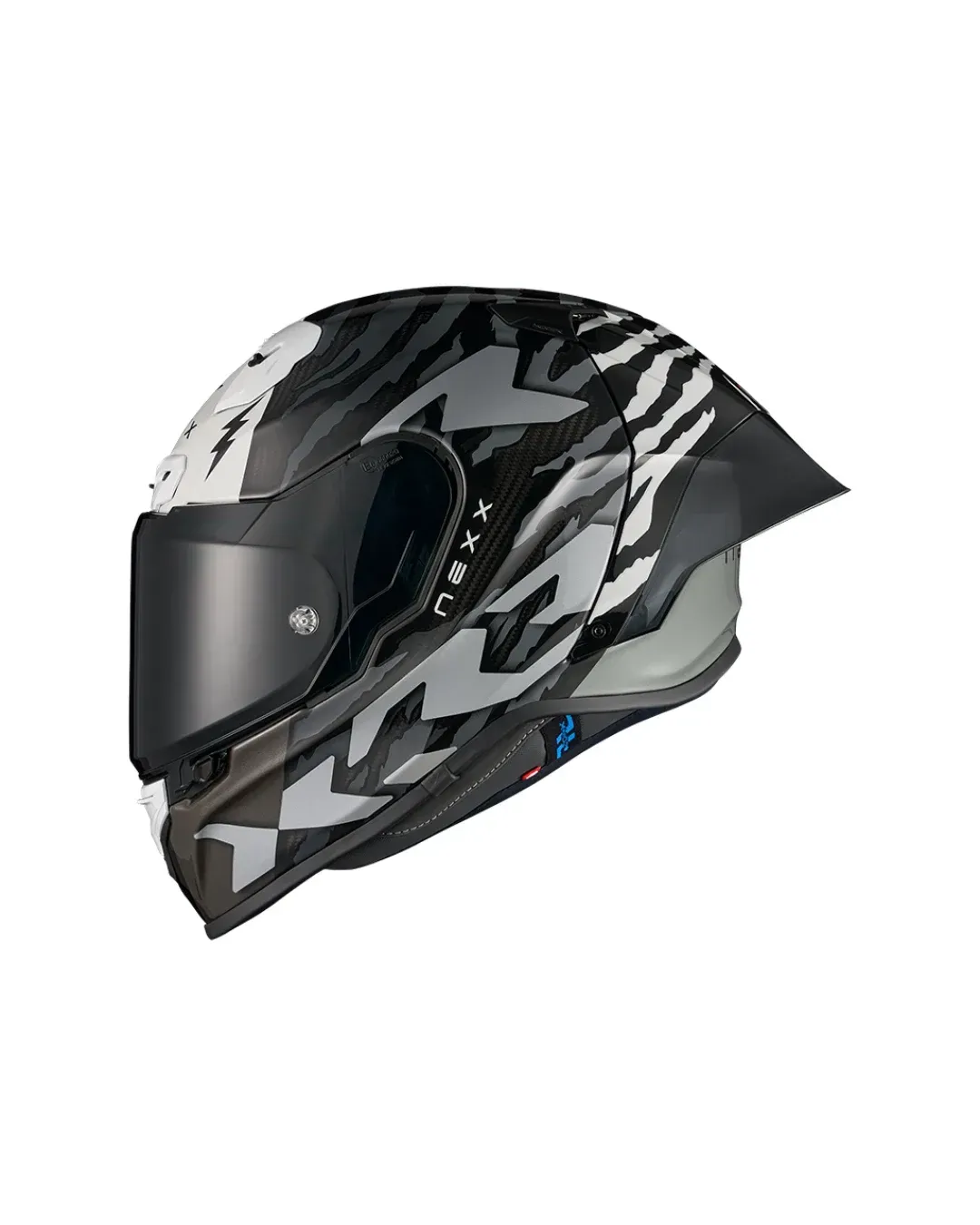 Каска NEXX X.R3R ZIGER BLACK/GREY
