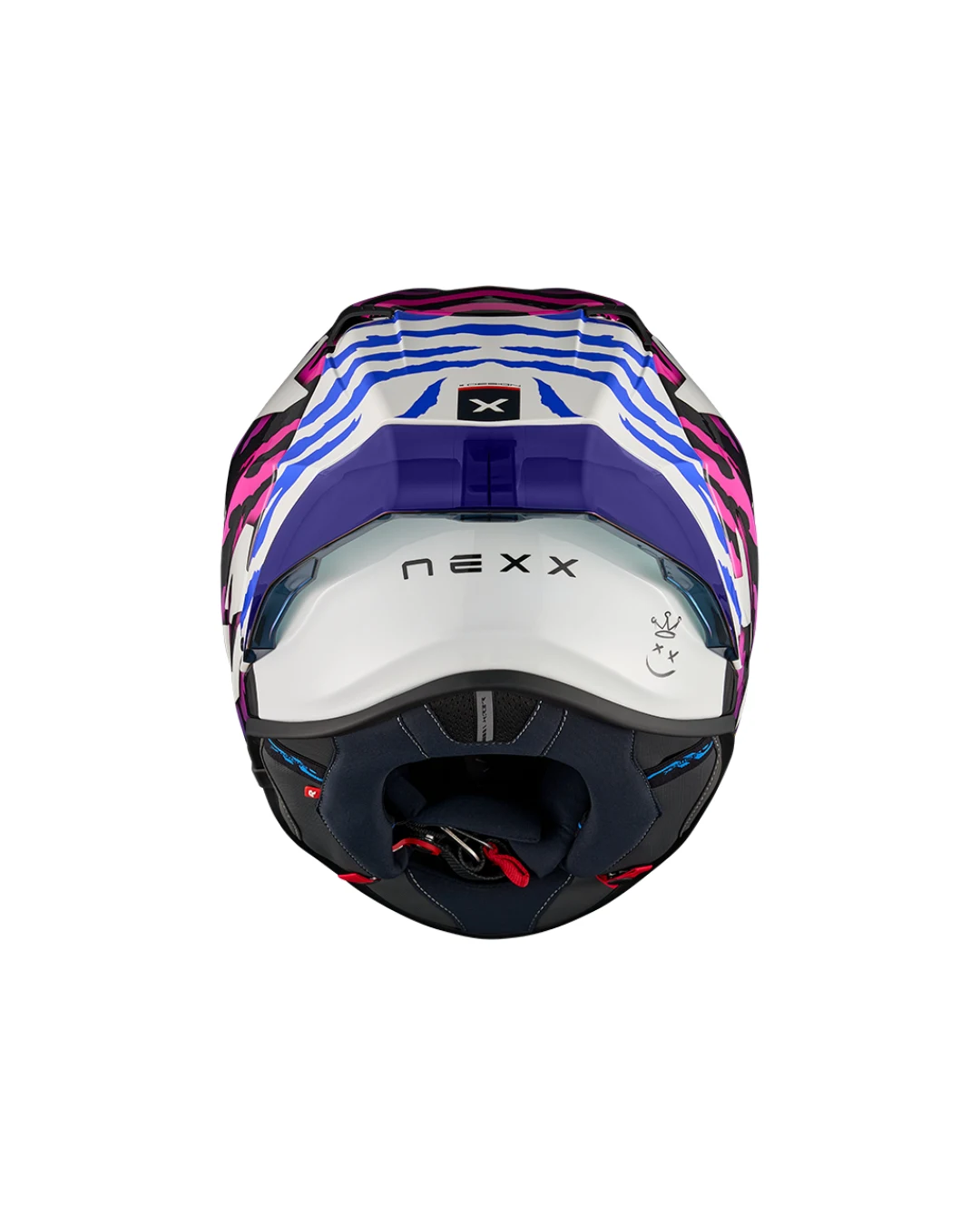 Каска NEXX X.R3R ZIGER PURPLE/BLUE