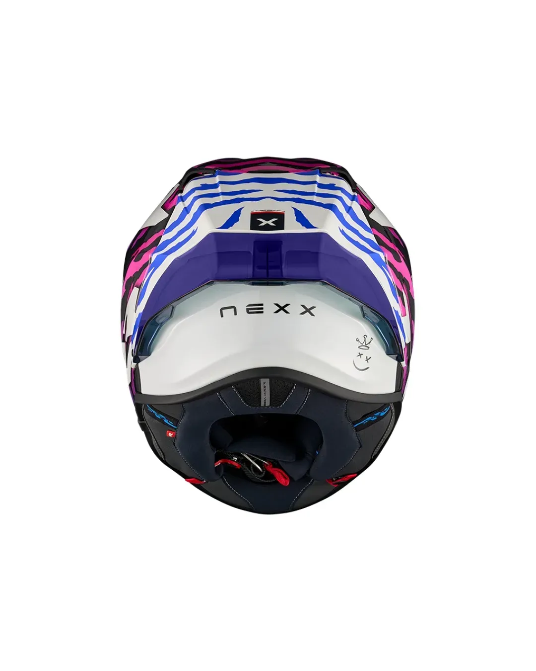 Каска NEXX X.R3R ZIGER PURPLE/BLUE