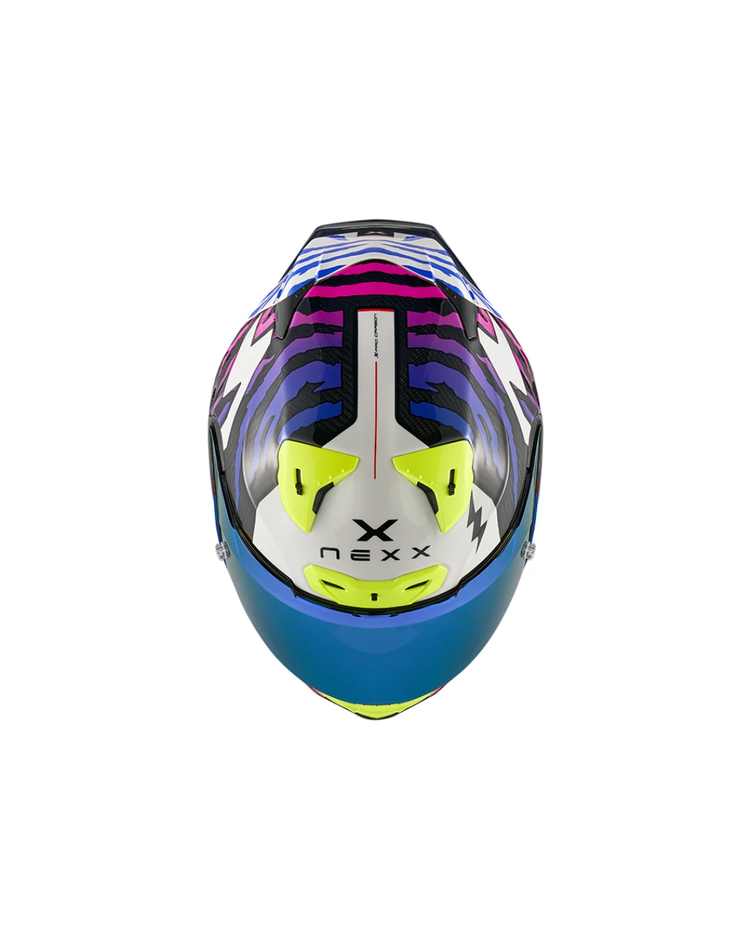 Каска NEXX X.R3R ZIGER PURPLE/BLUE