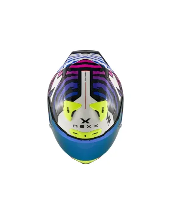 Каска NEXX X.R3R ZIGER PURPLE/BLUE