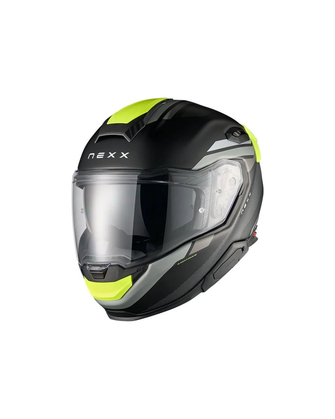 Каска NEXX X.TR QUANTA BLACK NEON MATT
