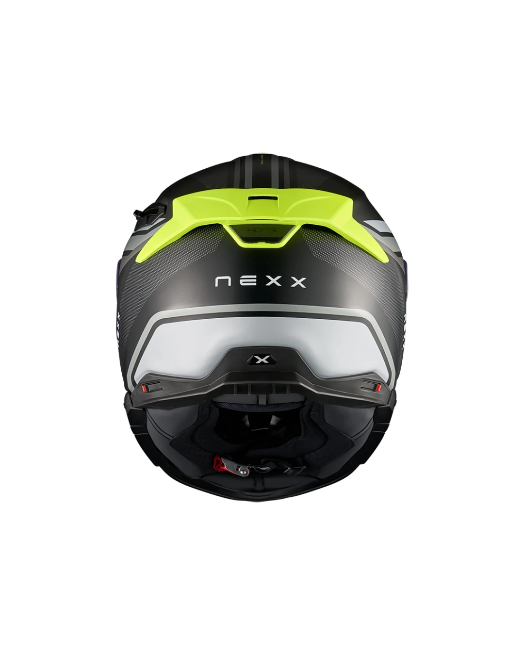 Каска NEXX X.TR QUANTA BLACK NEON MATT