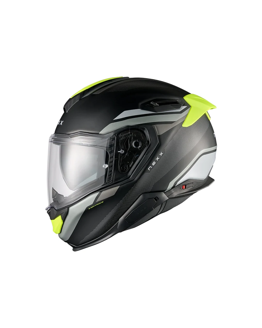 Каска NEXX X.TR QUANTA BLACK NEON MATT