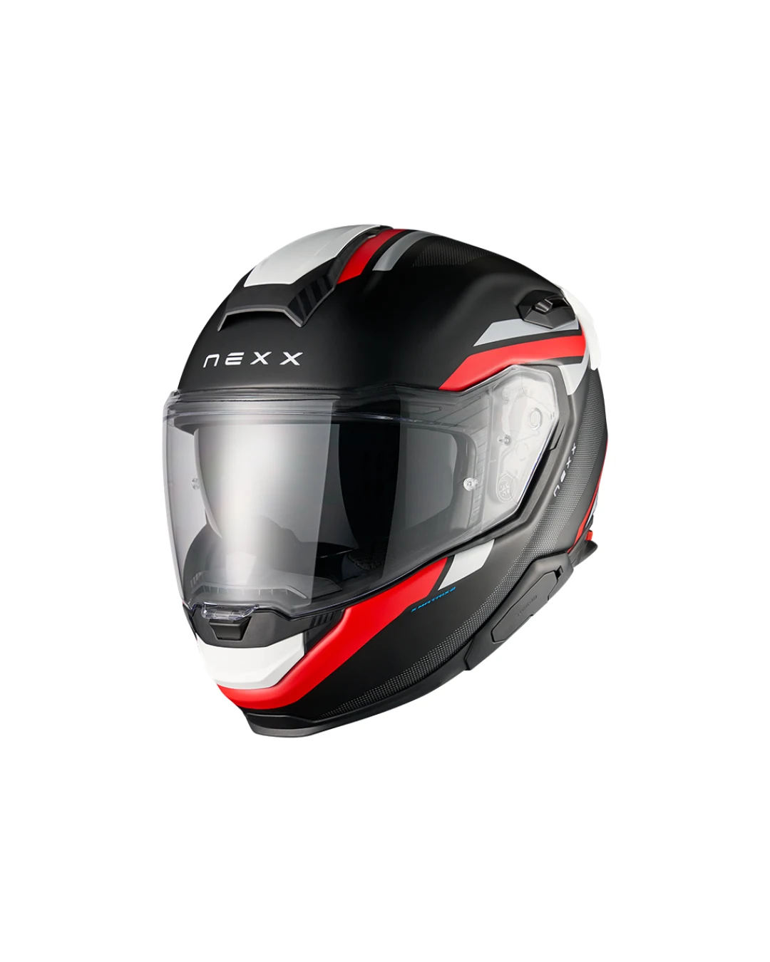 Каска NEXX X.TR QUANTA BLACK RED MATT