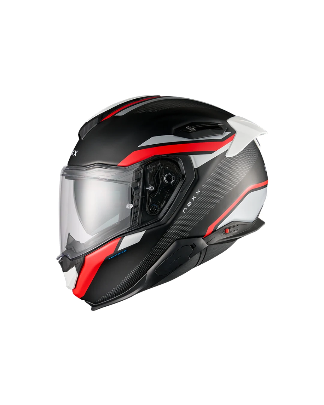 Каска NEXX X.TR QUANTA BLACK RED MATT