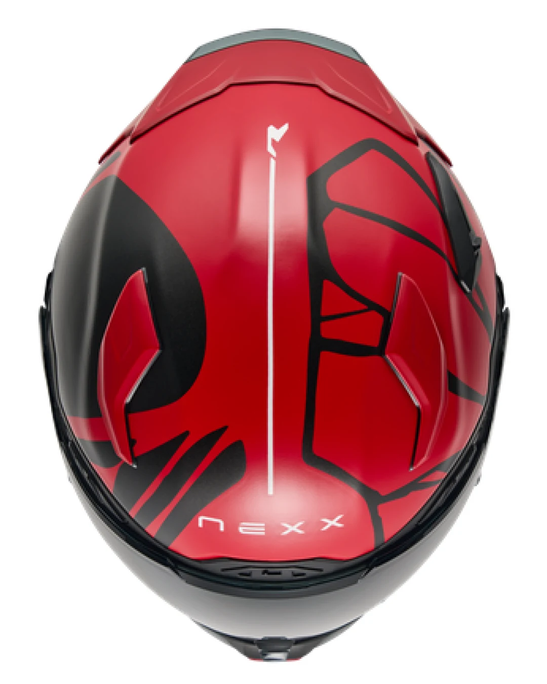 Каска NEXX X.WST3 B-SIDE RED BLACK MATT