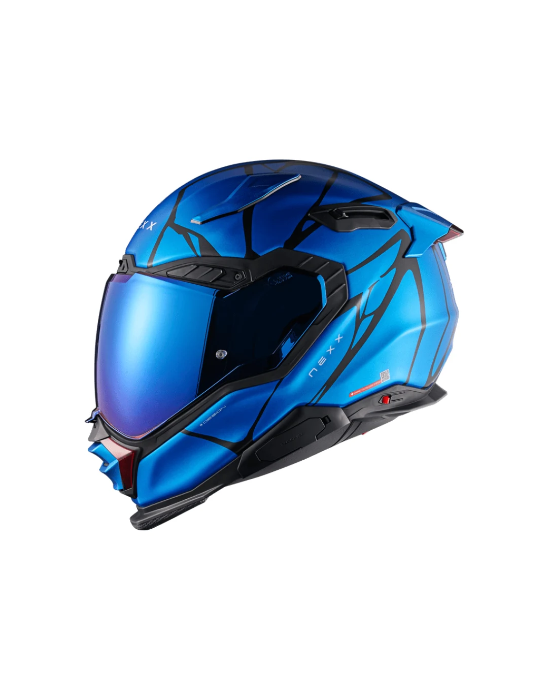 Каска NEXX X.WST3 B-SIDE SKY BLUE/BLACK MATT