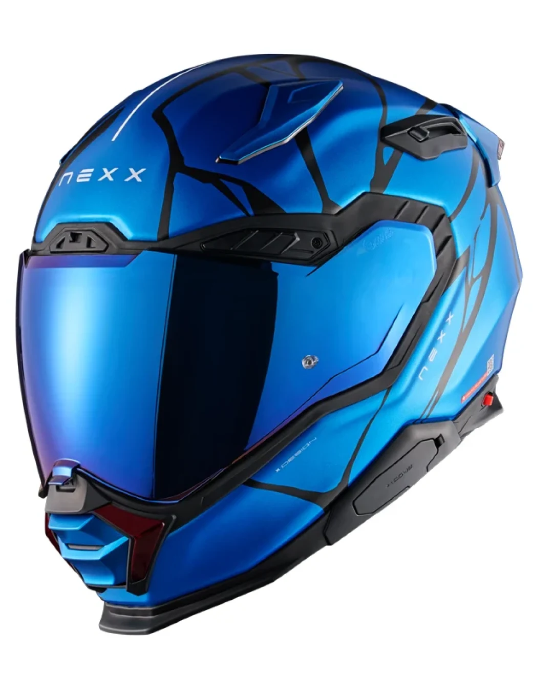 Каска NEXX X.WST3 B-SIDE SKY BLUE/BLACK MATT