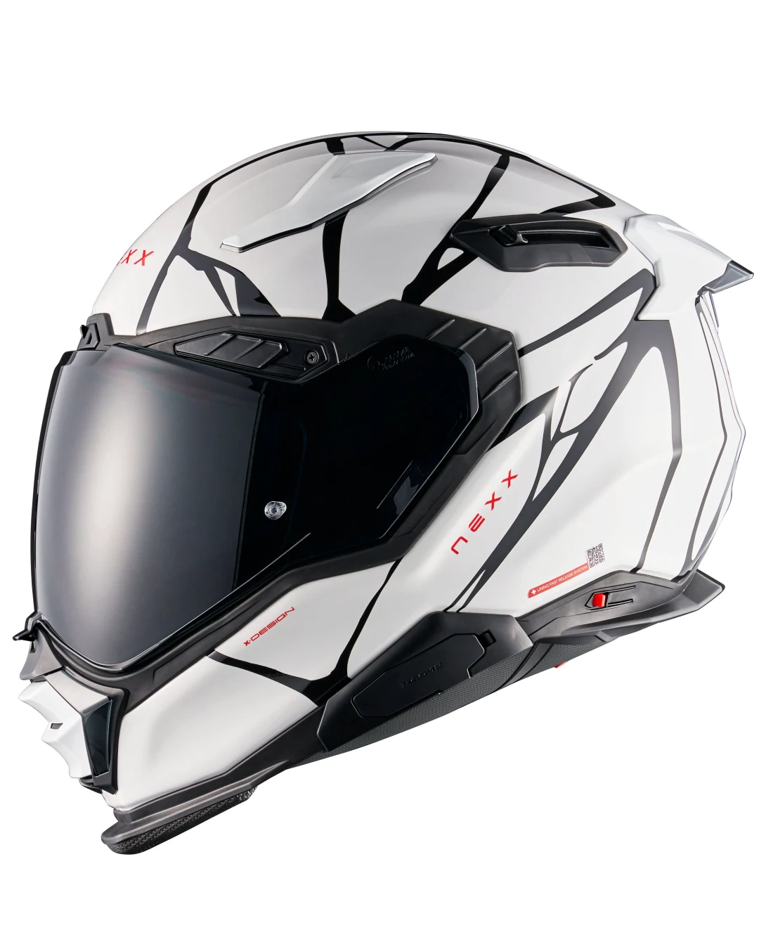 Каска NEXX X.WST3 B-SIDE WHITE BLACK
