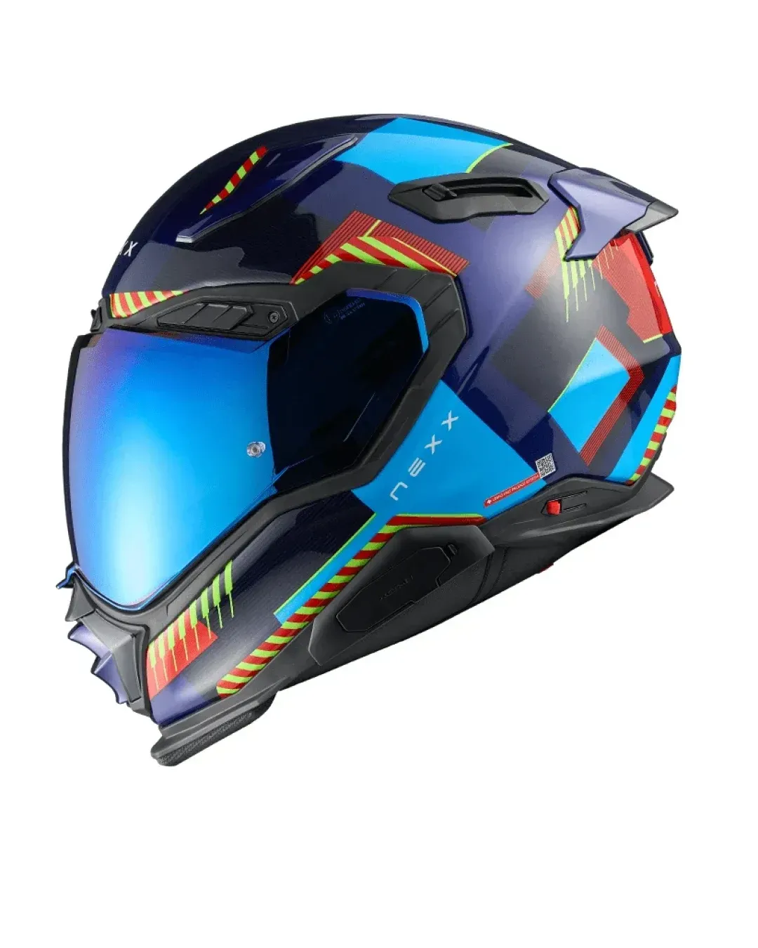 Каска NEXX X.WST3 FLUENCE BLUE RED