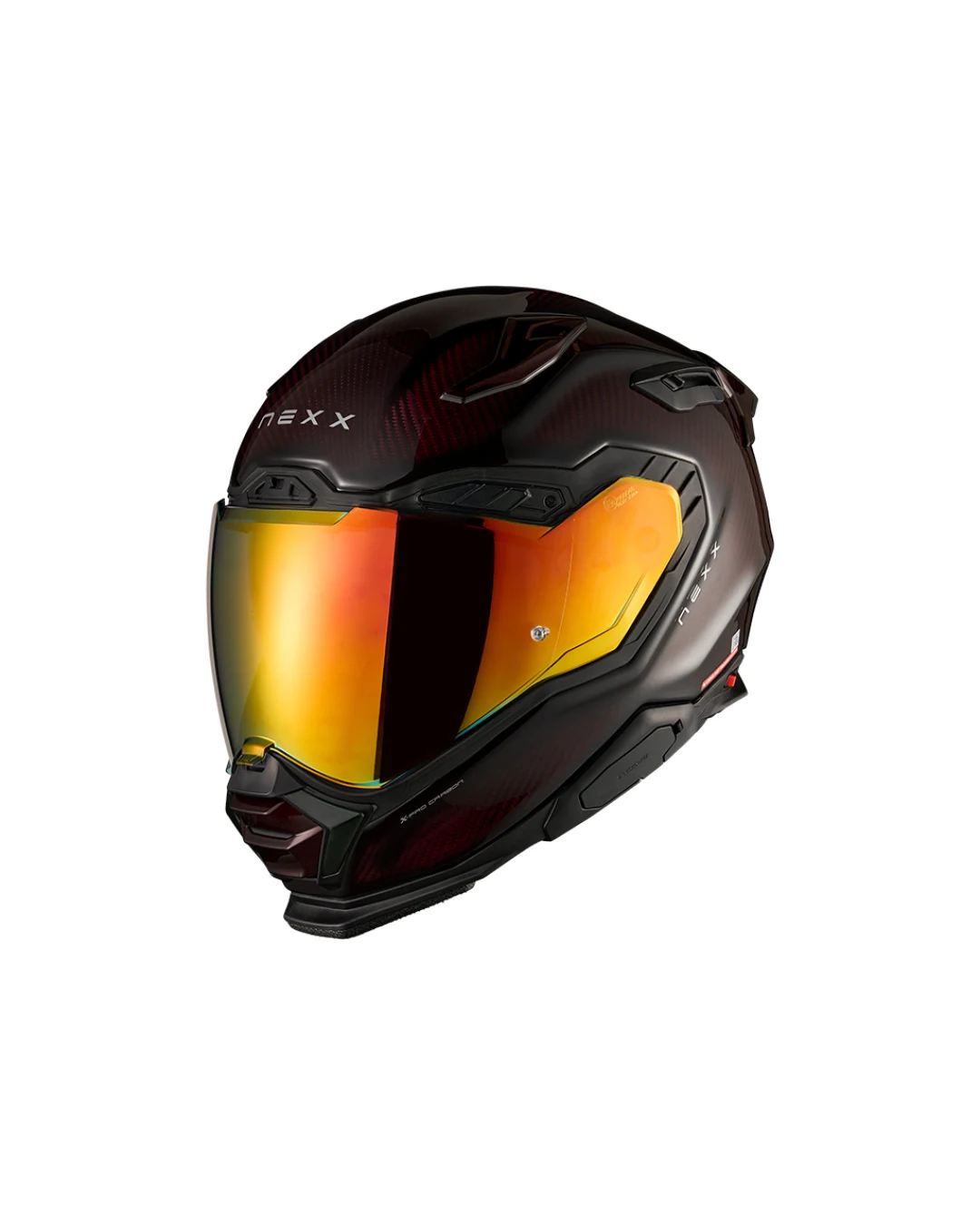 Каска NEXX X.WST3 LAVA CARBON RED