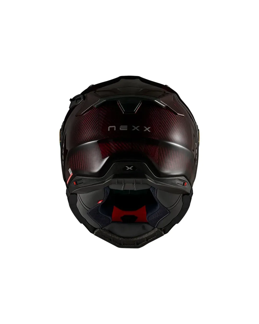 Каска NEXX X.WST3 LAVA CARBON RED