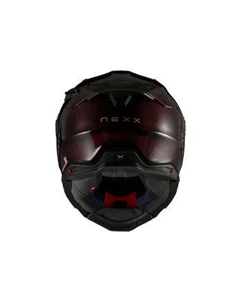 Каска NEXX X.WST3 LAVA CARBON RED