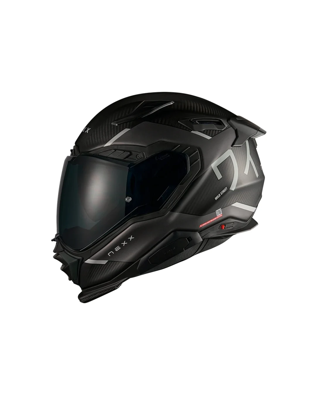 Каска NEXX X.WST3 MANGA GREY/BLACK MATT