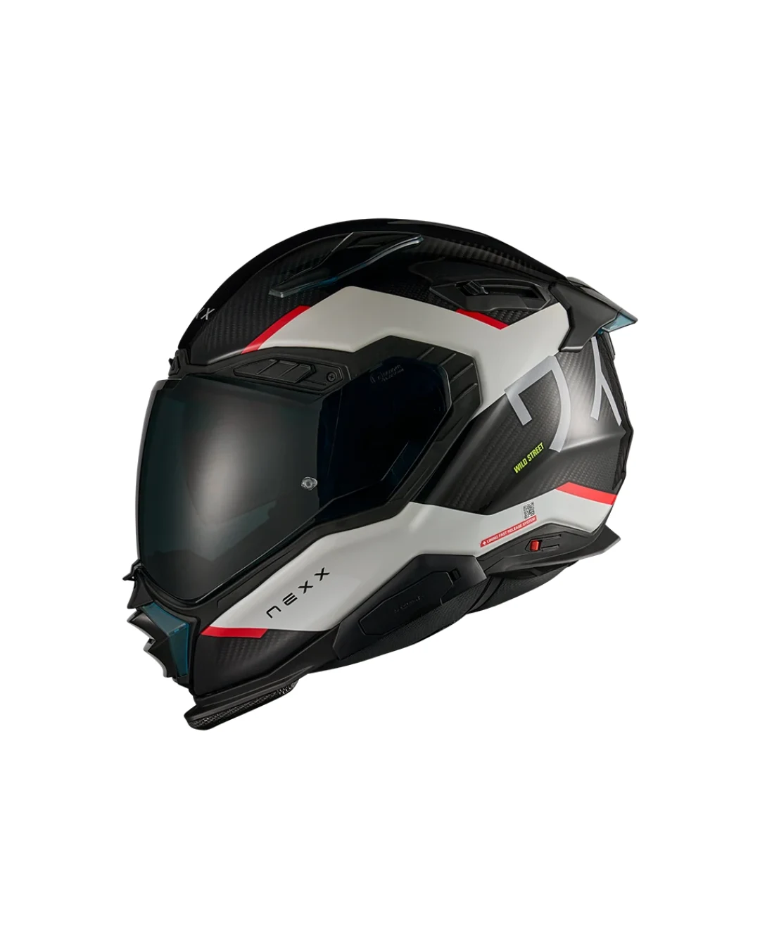 Каска NEXX X.WST3 MANGA WHITE/RED