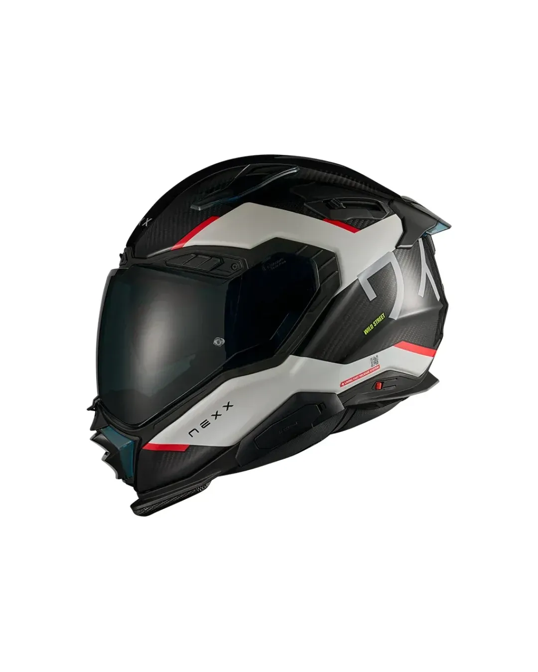Каска NEXX X.WST3 MANGA WHITE/RED